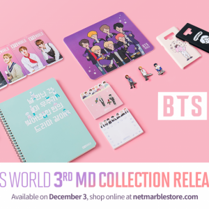 12月3日10:30から『BTS WORLD』第3弾グッズが発売開始