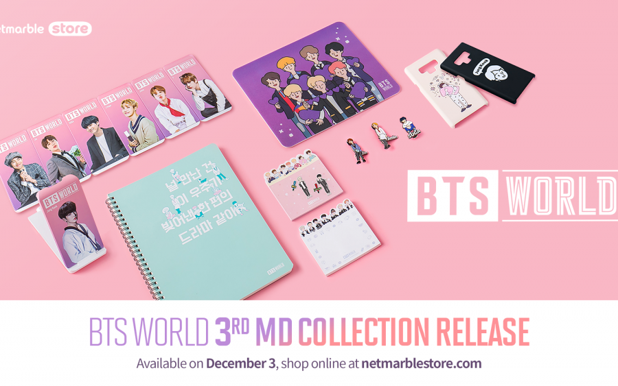 12月3日10:30から『BTS WORLD』第3弾グッズが発売開始