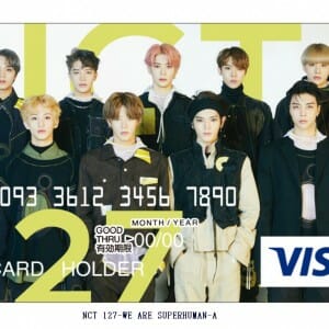 SMTOWN VISA PREPAID からNCT 127カードが発売