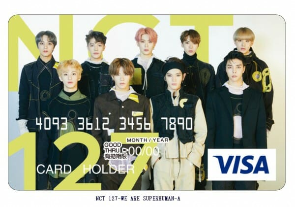 SMTOWN VISA PREPAID からNCT 127カードが発売