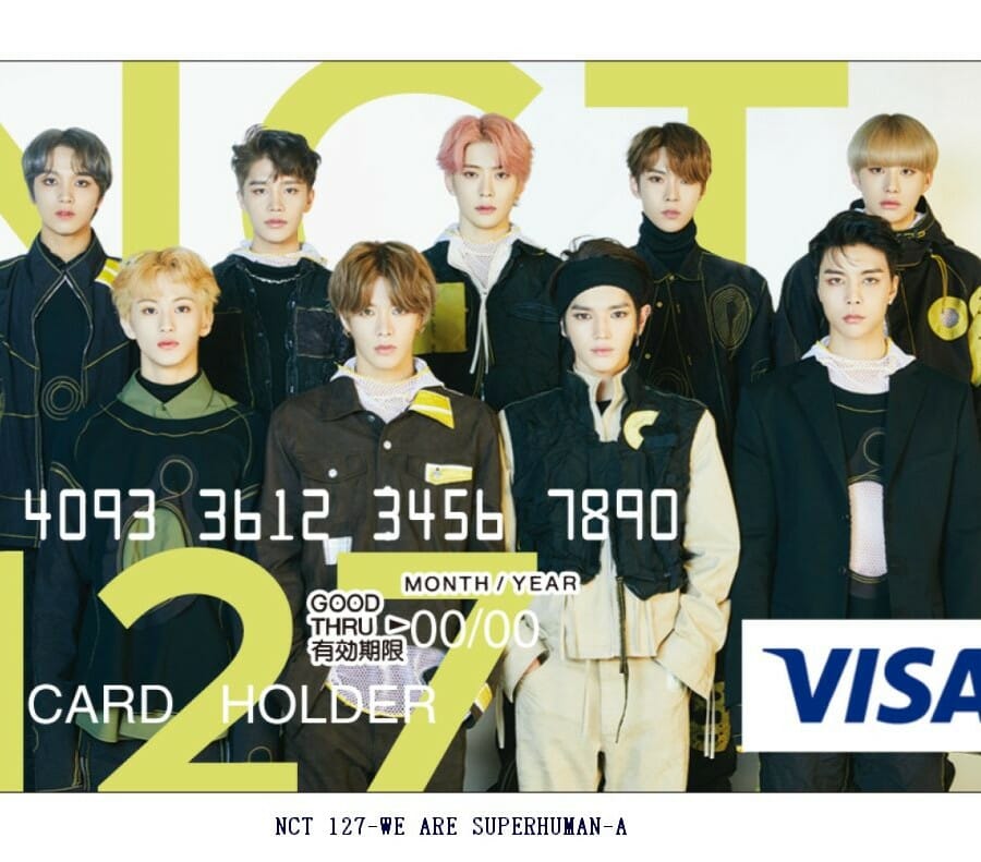 SMTOWN VISA PREPAID からNCT 127カードが発売